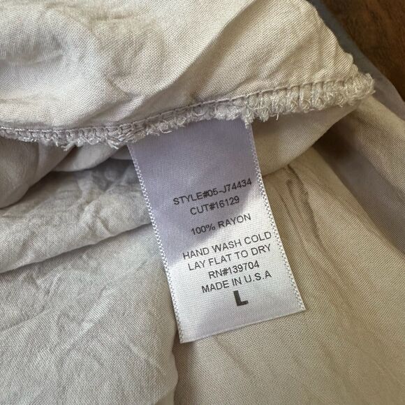 ANTHROPOLOGIE TINA+JO Purple Ombré V-Neck Tent Midi Dress - Picture 8 of 9